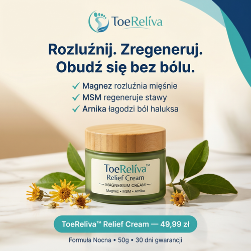 ToeReliva™ Relief Cream — Formuła Nocna